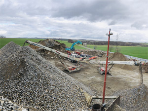 Recyklační středisko - Zájezd